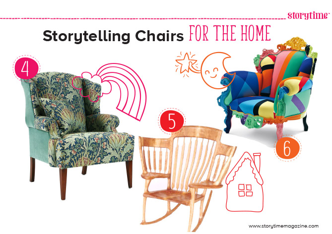 Storytime bedtime stories for kids storytelling chairs World Book Day