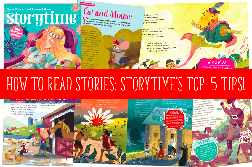 How to read stories, storytime magazine, bedtime stories, stories for kids