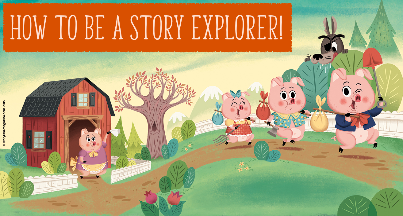 How to Be a Story Explorer, kids magazine subscriptions, storytime magazine