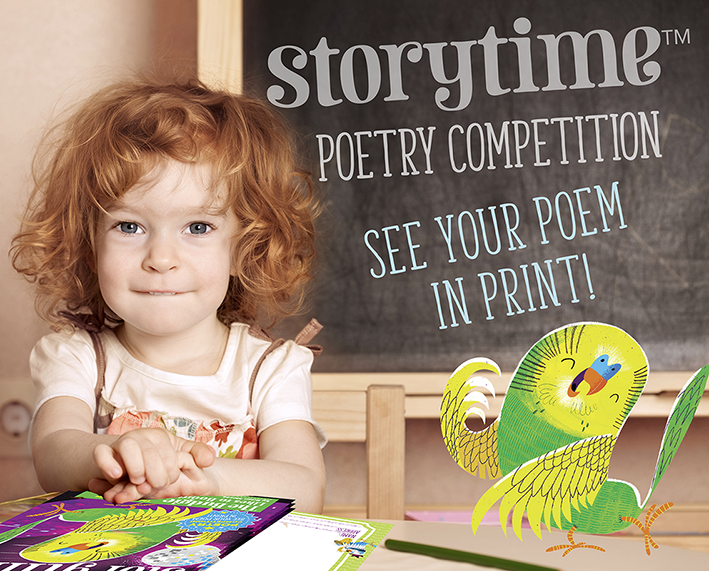 Storytime Poetry Competition, Children's Poetry Competition, Kids Magazines, Kids Magazine Subscriptions, Best Magazines for Kids