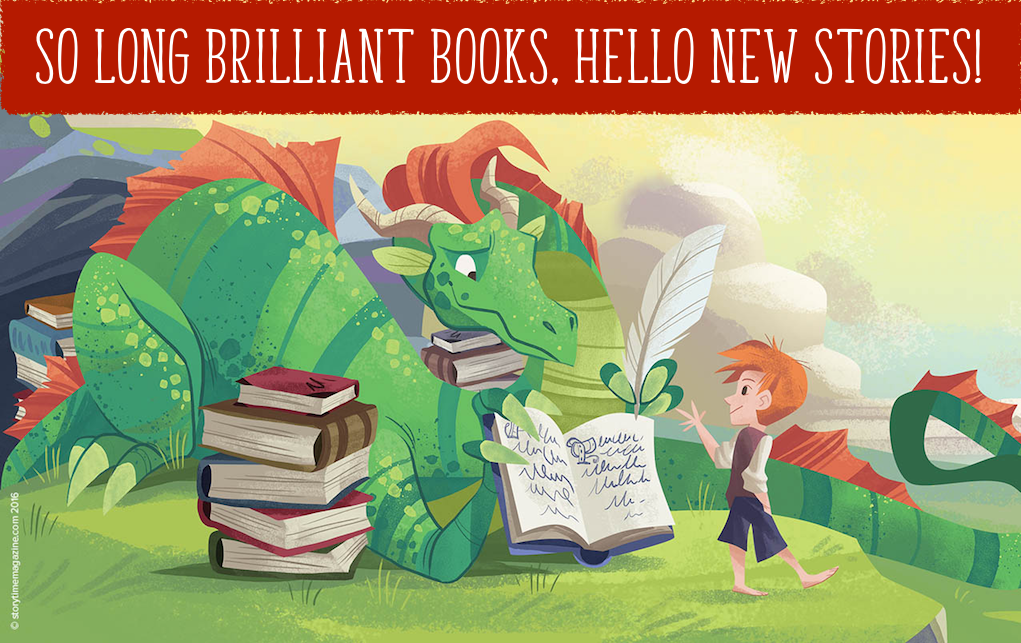 brilliant books, new stories for kids, storytime magazine, magazine subscriptions for kids, kids magazine subscriptions, the reluctant dragon, kenneth grahame