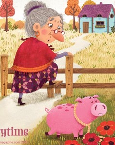 kids magazine subscriptions, magazine subscriptions for kids, best kids magazines, old woman and her pig, storytime issue 35, storytime magazine, stories for kids