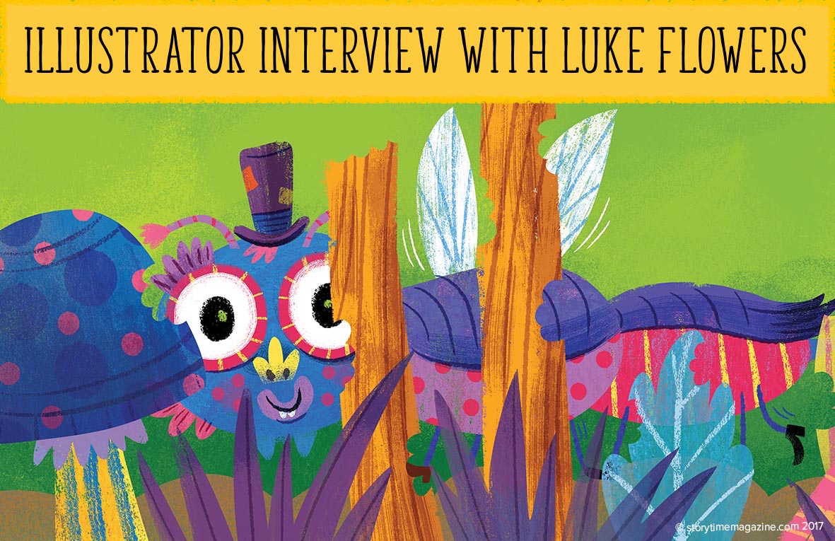 Illustrator Interview: Luke Flowers, storytime, magazines for kids, kids magazine, magazine subscriptions for kids, gift subscriptions for kids, gift ideas for kids, christmas gifts for kids 