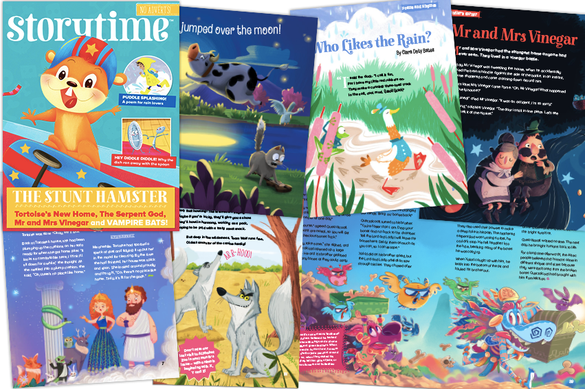kids magazine subscriptions, magazine subscriptions for kids, Storytime 44, children's magazines, gift subscriptions for kids, bedtime stories
