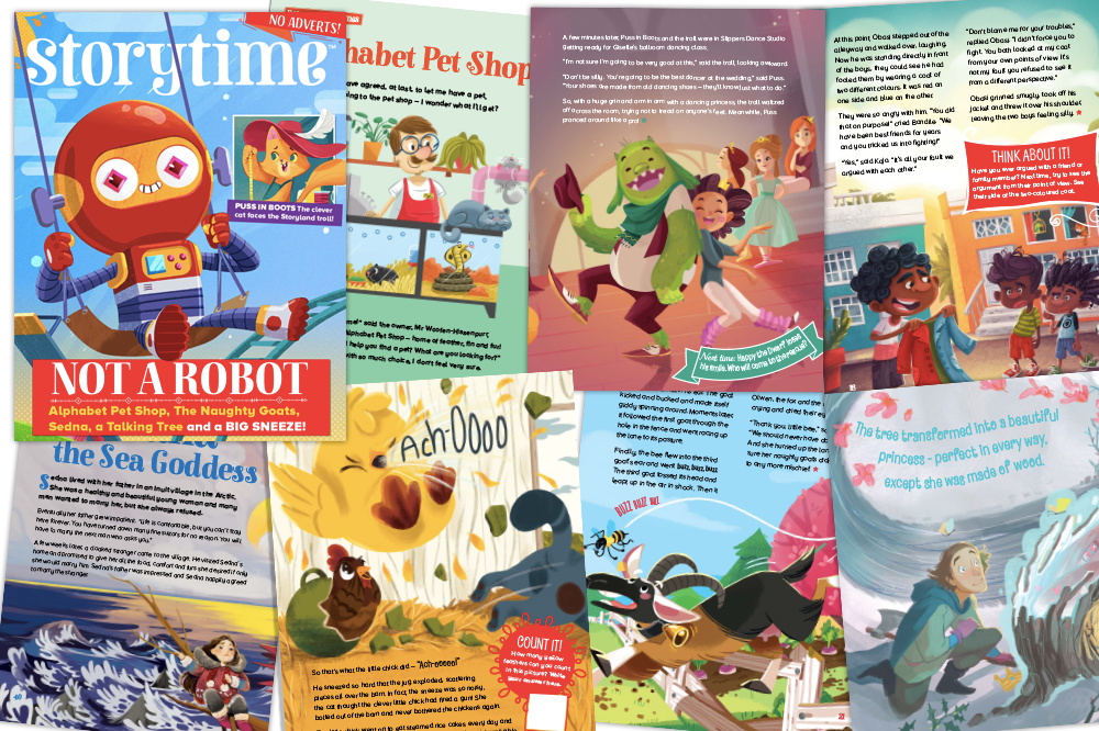 Storytime Issue 53, kids magazine subscriptions