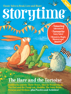 Storytime-kids-magazines.-Issue-1-Hare-and-Tortoise.-Kids-magazine-subscriptions.www.storytimemagazine.com