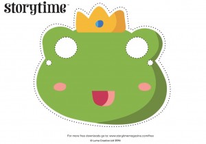 storytime_kids_magazine_free_downloads_frog_masks_www.storytimemagazine.com/free-downloads