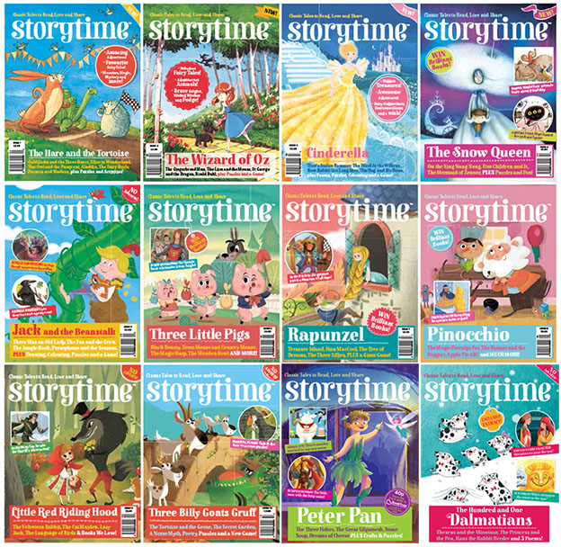 storytime-kids-magazine-twelve-magazines-covers-www.storytimemagazine.com