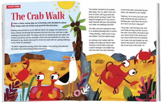 Storytime_kids_magazines_Issue24_the_crab_walk_stories_for_kids_www.storytimemagazine.com