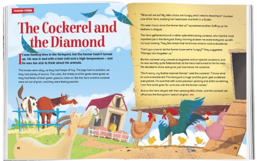 Storytime_kids_magazines_Issue32_the_cockerel_and_the_diamond_stories_for_kids_www.storytimemagazine.com