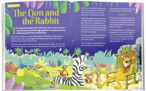 Storytime_kids_magazines_Issue39_the_lion_and_the_rabbit_stories_for_kids_www.storytimemagazine.com