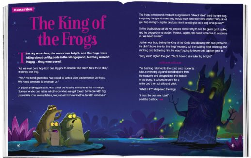 Storytime_kids_magazines_Issue41_the_king_of_frogs_stories_for_kids_www.storytimemagazine.com