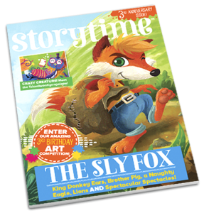 Storytime_kids_magazines_issue37_Sly_Fox_Current_issue_www.storytimemagazine.com