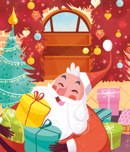 Gingerbread Man, Santa story, Santa stories, Christmas stories, Storyland Adventures, kids magazine subscriptions, Storytime Issue 52