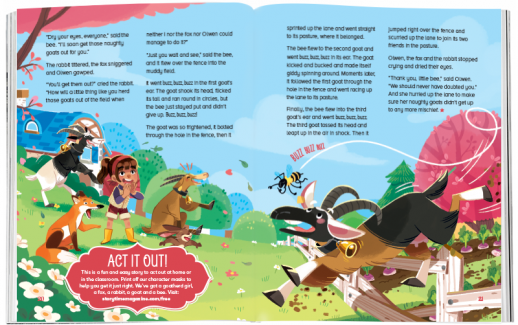 Storytime_kids_magazines_Issue53_The_Naughty_Goats_stories_for_kids_www.storytimemagazine.com