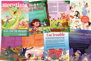 Storytime Issue 55, Storytime magazine, kids magazine subscriptions, magazine subscriptions for kids, fairytales for kids, bedtime stories for kids, story magazine for kids