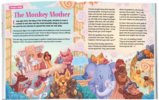 Storytime_kids_magazines_Issue59_the_monkey_mother_stories_for_kids_www.storytimemagazine.com