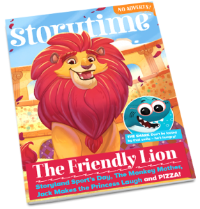 Storytime_kids_magazines_issue59_Friendly_Lion_back_issue_www.storytimemagazine.com