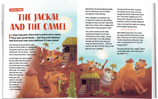 Storytime_kids_magazines_Issue70_the_jackal_and_the_camel_stories_for_kids_www.storytimemagazine.com