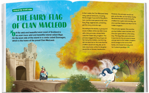 Storytime_kids_magazines_issue78_The_fairyflag_ofclanMacLeod_www.storytimemagazine.com