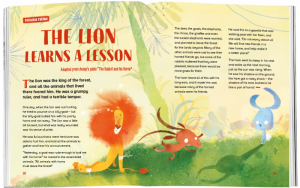 Storytime_kids_magazines_issue78_thelion_learns_alesson_www.storytimemagazine.com